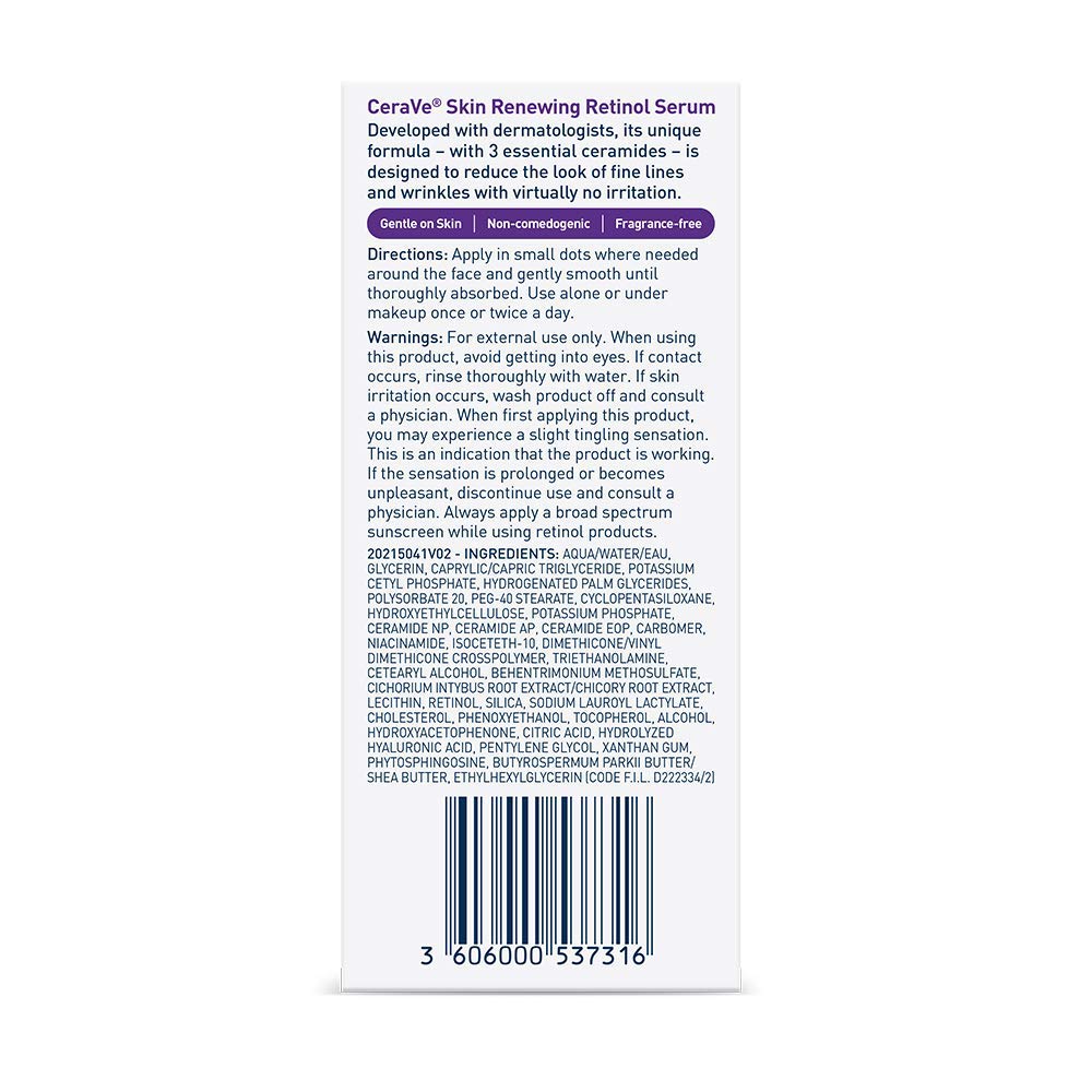 CeraVe Skin Renewing Retinol Serum 30ml